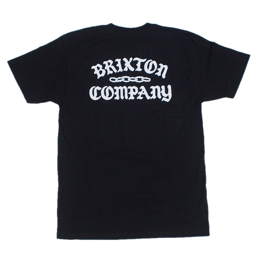 BRIXTON Tシャツ CHAINS S/S STANDARD TEE ブラック 商品画像 背面