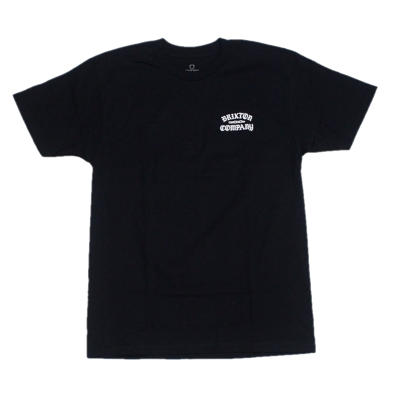 BRIXTON Tシャツ CHAINS S/S STANDARD TEE ブラック 商品画像 正面