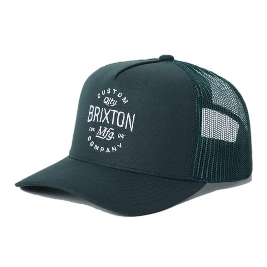 BRIXTON メッシュキャップ FREMONT C NP MP TRUCKER HAT グリーン 商品画像 正面