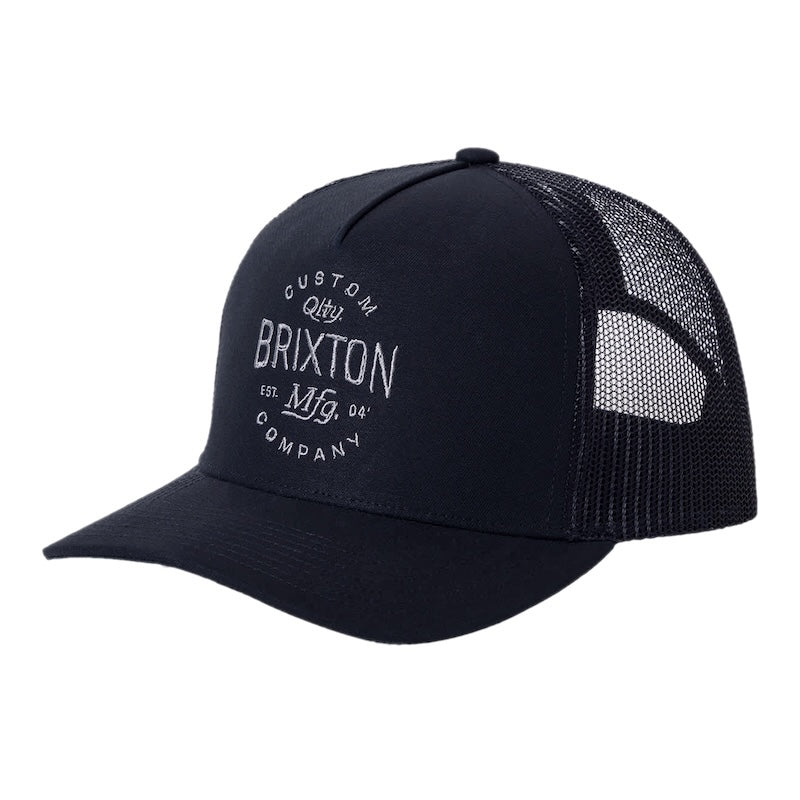 BRIXTON メッシュキャップ FREMONT C NP MP TRUCKER HAT ブラック 商品画像 正面