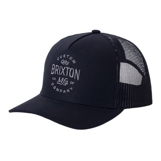BRIXTON メッシュキャップ FREMONT C NP MP TRUCKER HAT ブラック 商品画像 正面