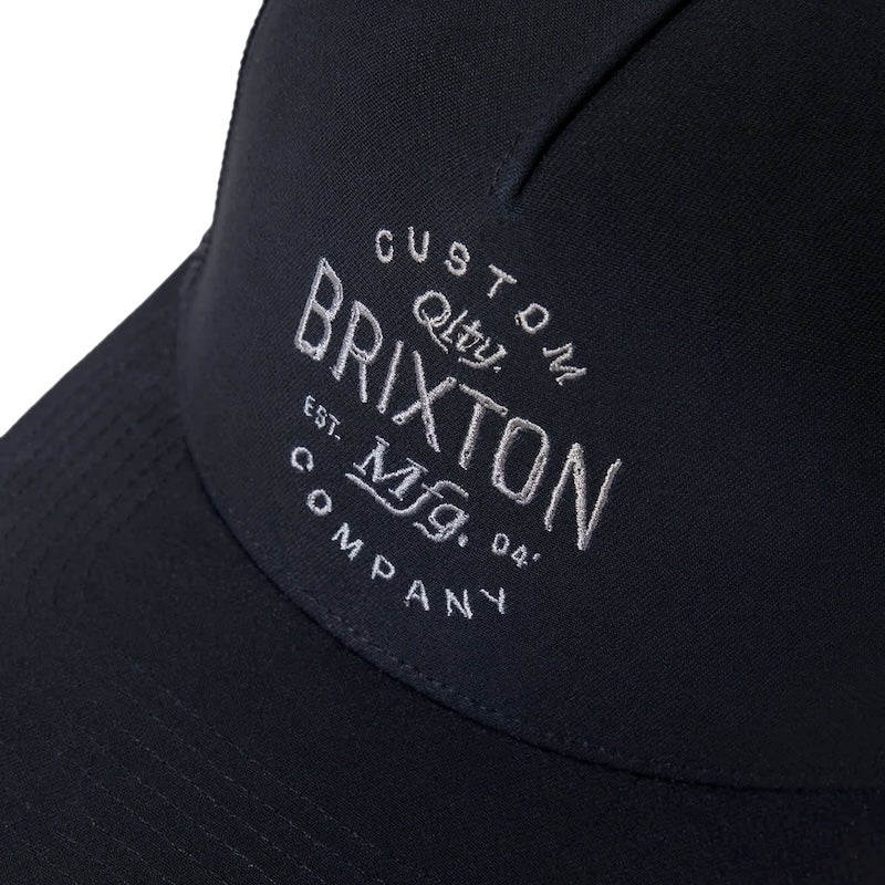 BRIXTON メッシュキャップ FREMONT C NP MP TRUCKER HAT ブラック 商品画像 クローズアップ