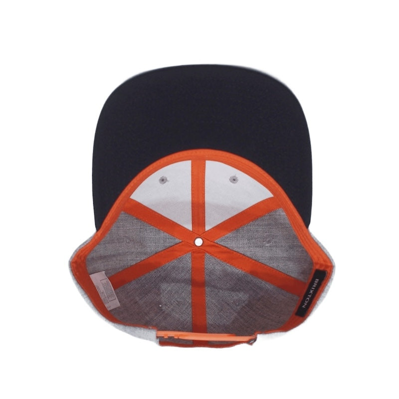 BRIXTON キャップ OATH III SNAPBACK CAP グレー/ブラック 商品画像 内側