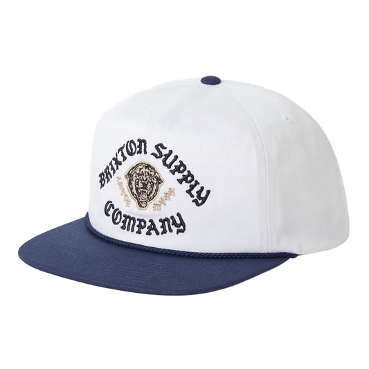 BRIXTON キャップ MORADO MP SNAPBACK CAP ブルー/ホワイト 商品画像 正面