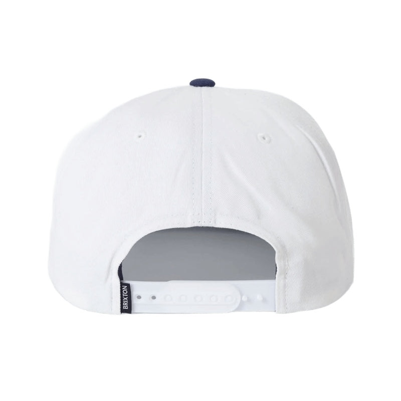 BRIXTON キャップ MORADO MP SNAPBACK CAP ブルー/ホワイト 商品画像 背面