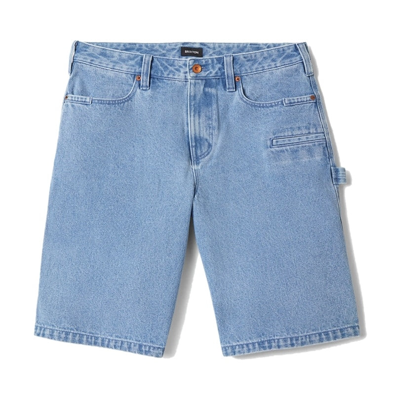 BRIXTON ショーツ BUILDERS CARPENTER BAGGY SHORT デニム 商品画像 正面