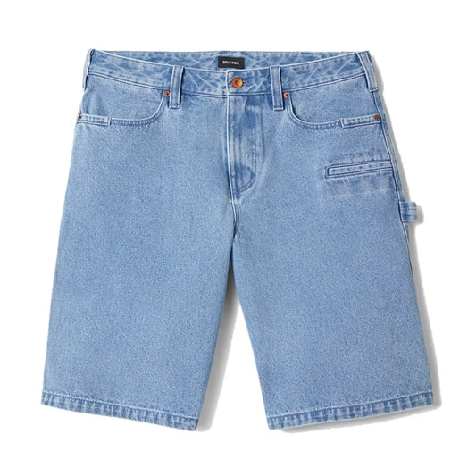 BRIXTON ショーツ BUILDERS CARPENTER BAGGY SHORT デニム 商品画像 正面