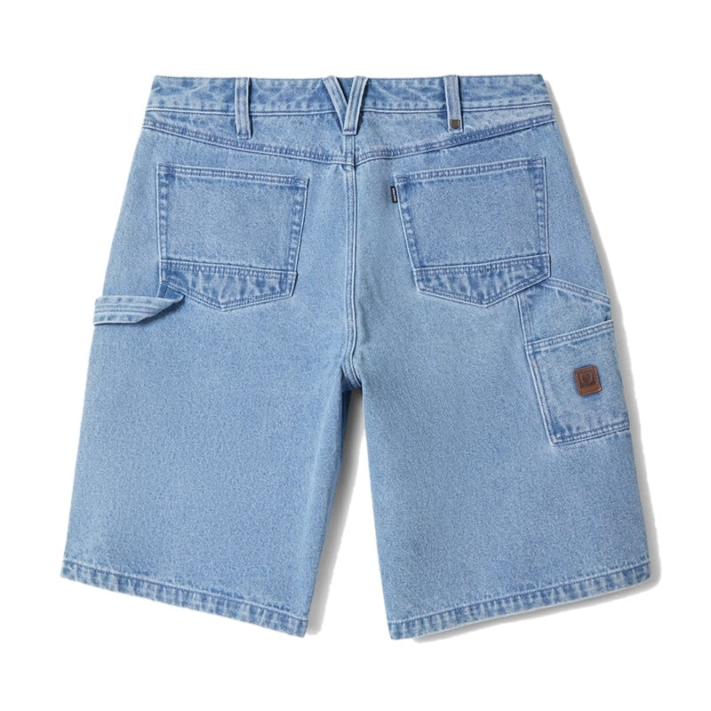 BRIXTON ショーツ BUILDERS CARPENTER BAGGY SHORT デニム 商品画像 背面