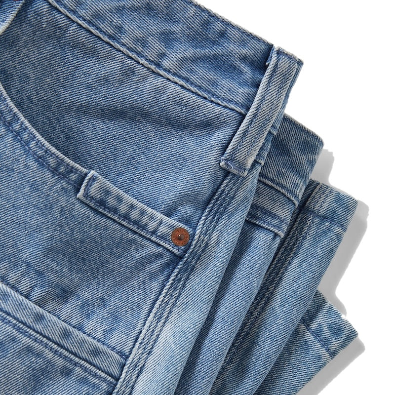 BRIXTON ショーツ BUILDERS CARPENTER BAGGY SHORT デニム 商品画像 クローズアップ 3