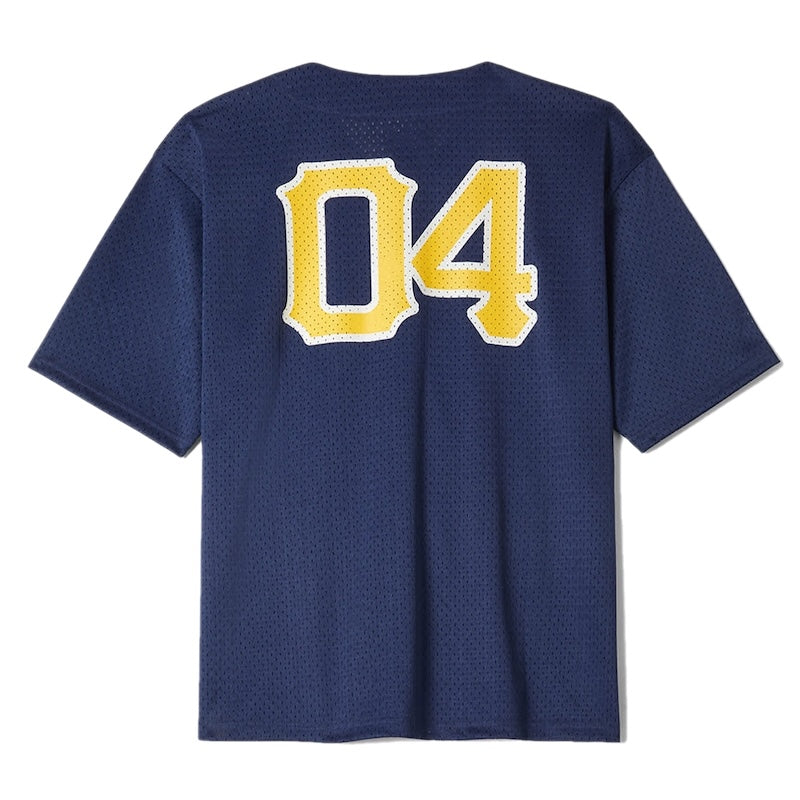 BRIXTON メッシュジャージ THE BRIXTON MESH BASEBALL JERSEY ネイビー 商品画像 背面