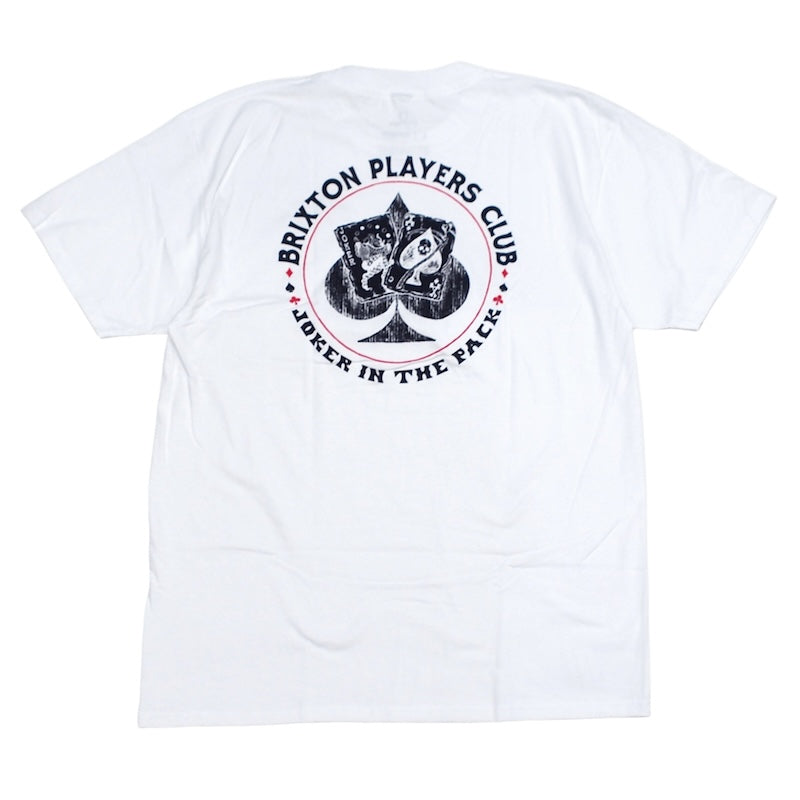 BRIXTON Tシャツ VANGUARD S/S STANDARD TEE ホワイト 商品画像 背面