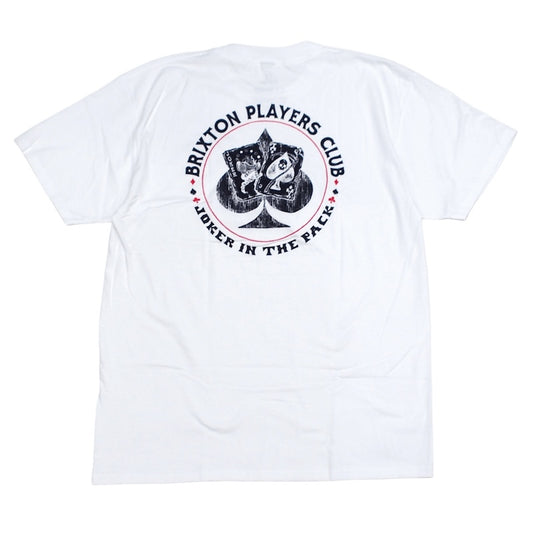 BRIXTON Tシャツ VANGUARD S/S STANDARD TEE ホワイト 商品画像 背面