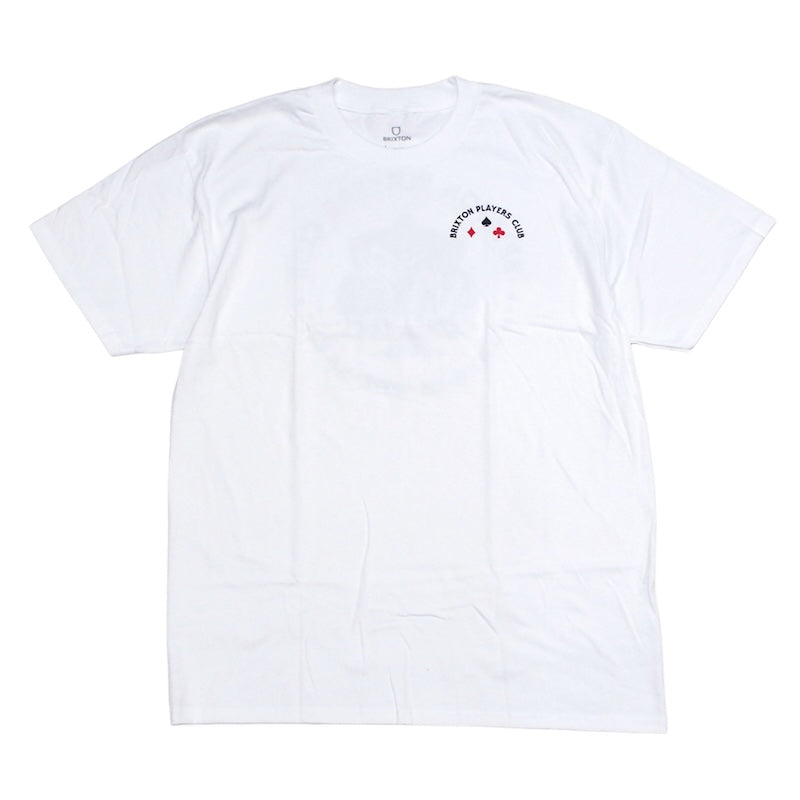 BRIXTON Tシャツ VANGUARD S/S STANDARD TEE ホワイト 商品画像 正面