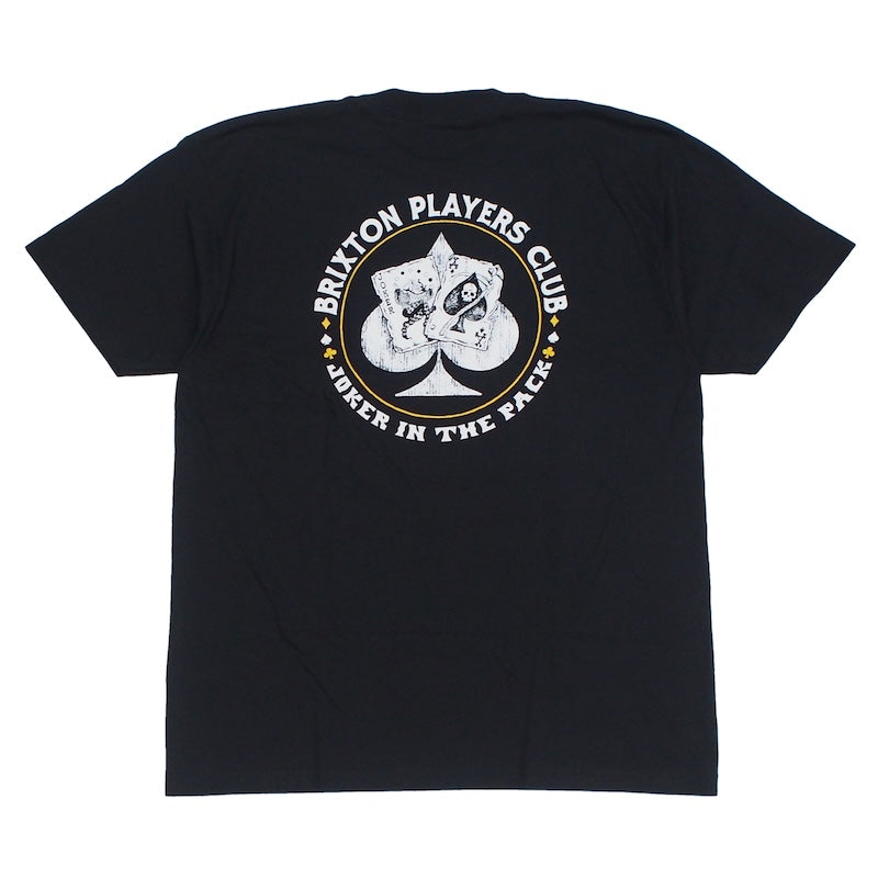 BRIXTON Tシャツ VANGUARD S/S STANDARD TEE ブラック 商品画像 背面