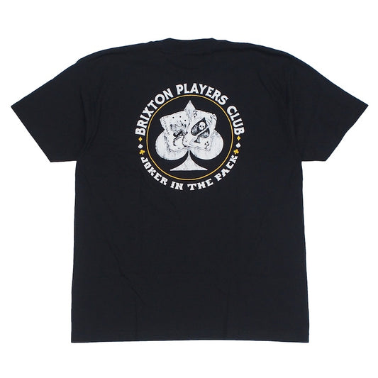 BRIXTON Tシャツ VANGUARD S/S STANDARD TEE ブラック 商品画像 背面
