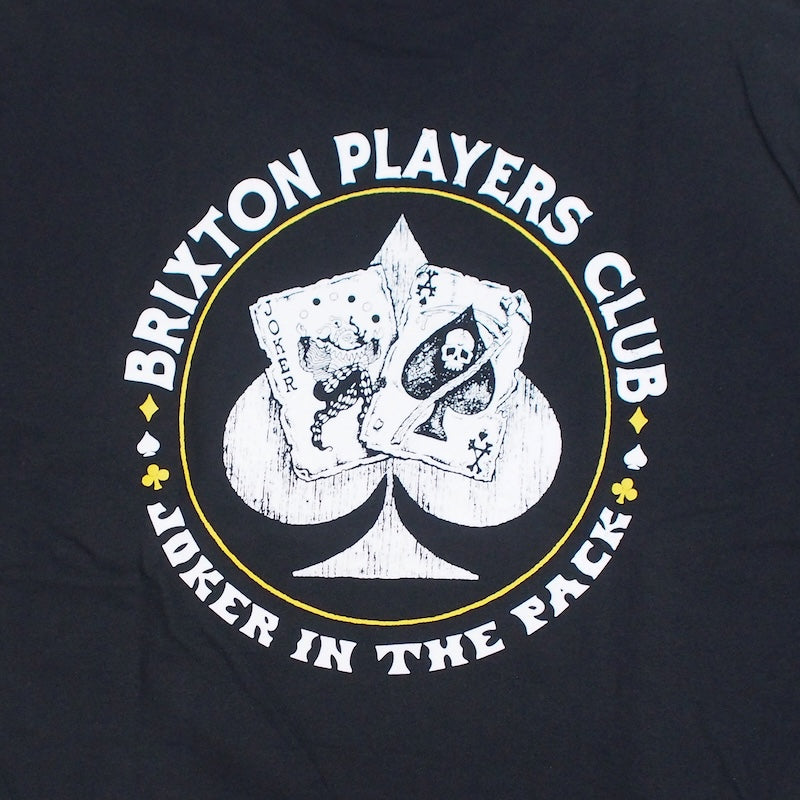 BRIXTON Tシャツ VANGUARD S/S STANDARD TEE ブラック 商品画像 バックプリント