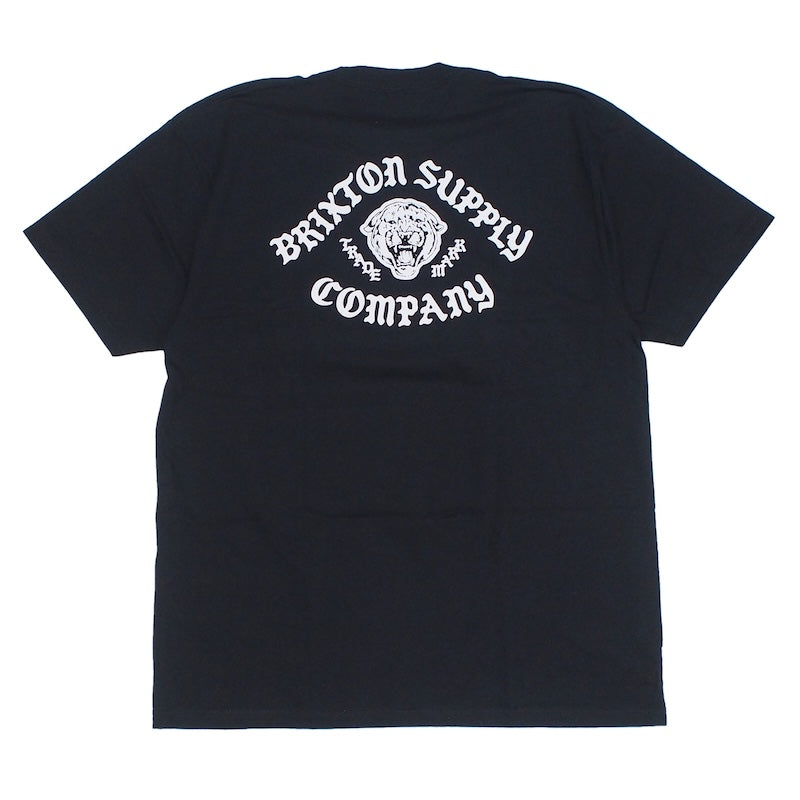 BRIXTON Tシャツ MORADO S/S STANDARD TEE ブラック 商品画像 背面