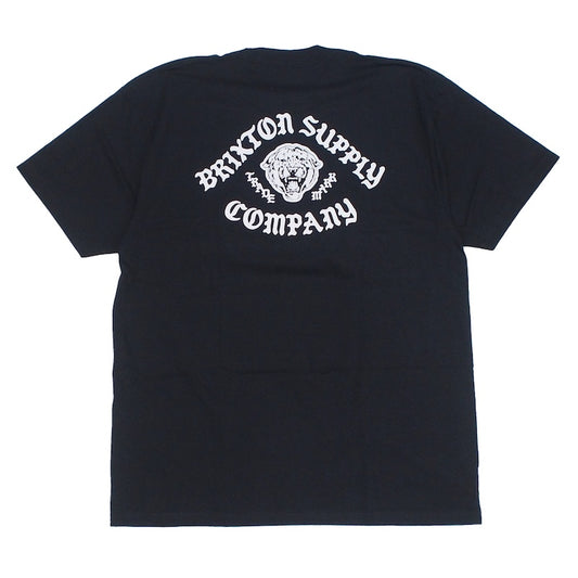 BRIXTON Tシャツ MORADO S/S STANDARD TEE ブラック 商品画像 背面