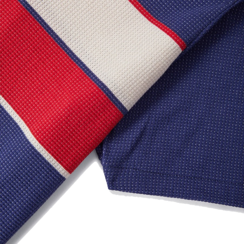 BRIXTON S/Sメッシュシャツ BUNKER MESH S/S WVN ネイビー 商品画像 袖