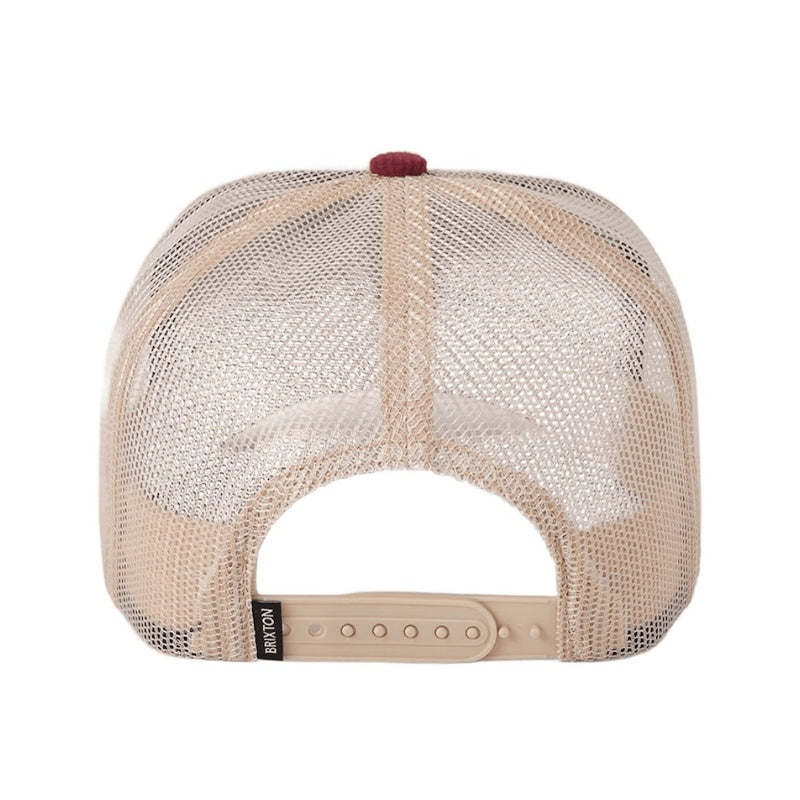 BRIXTON メッシュキャップ HUBAL C NP MP TRUCKER HAT オートミール 商品画像 背面