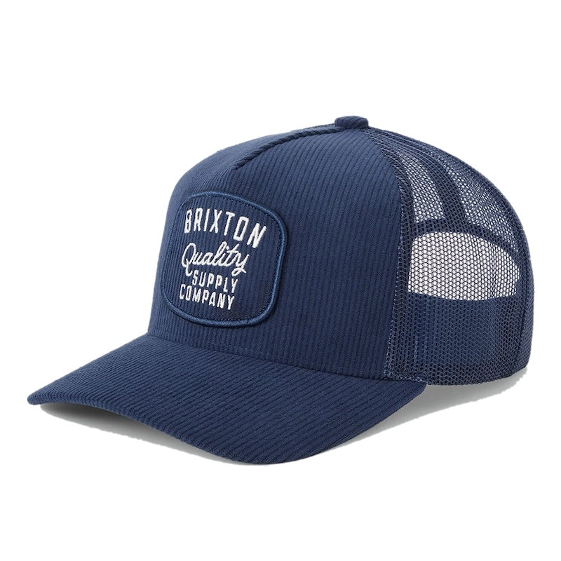 BRIXTON メッシュキャップ HUBAL C NP MP TRUCKER HAT ネイビー 商品画像 正面