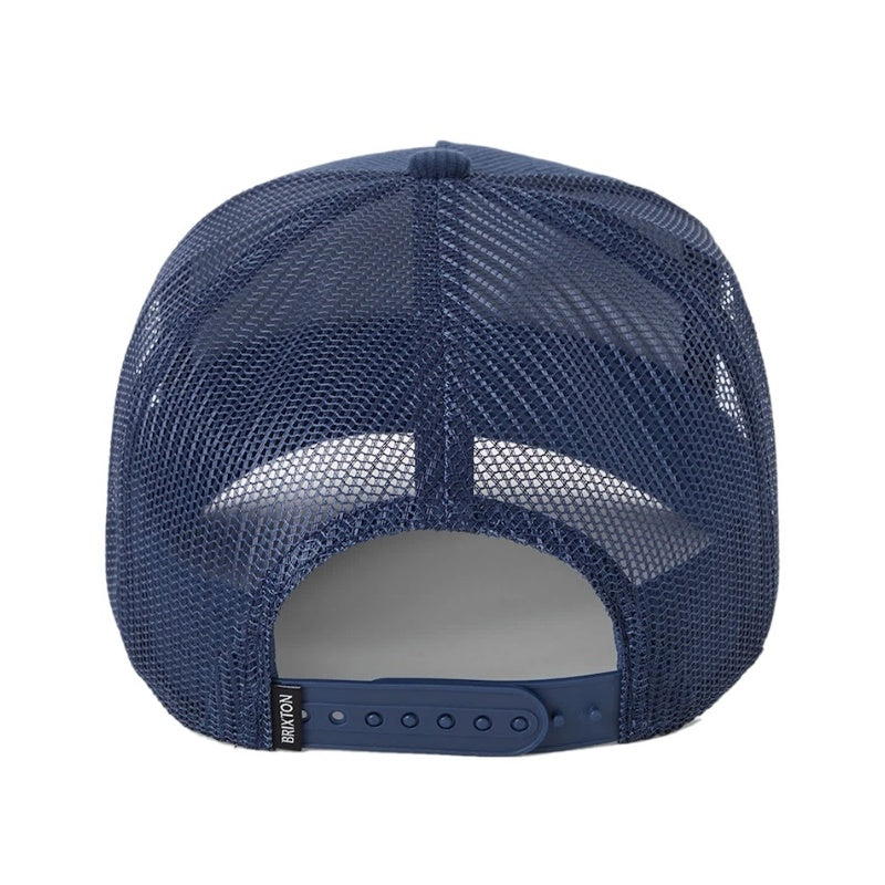 BRIXTON メッシュキャップ HUBAL C NP MP TRUCKER HAT ネイビー 商品画像 背面