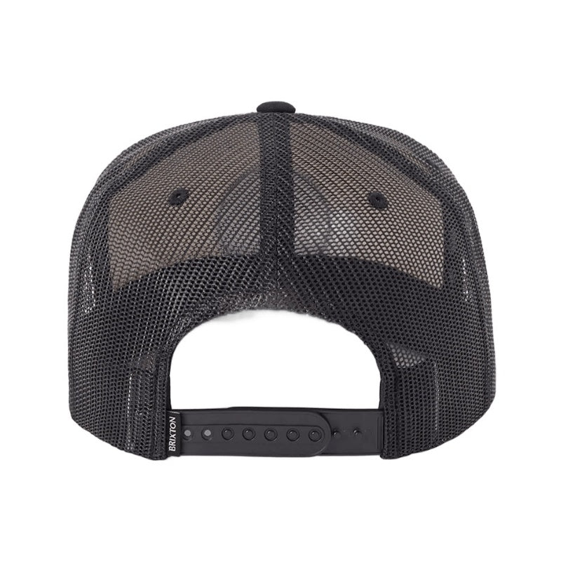 BRIXTON メッシュキャップ OATH MP TRUCKER HAT ホワイト/ブラック 商品画像 背面