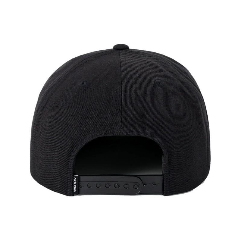 BRIXTON キャップ OATH III SNAPBACK CAP ブラック/ブラック 商品画像 背面