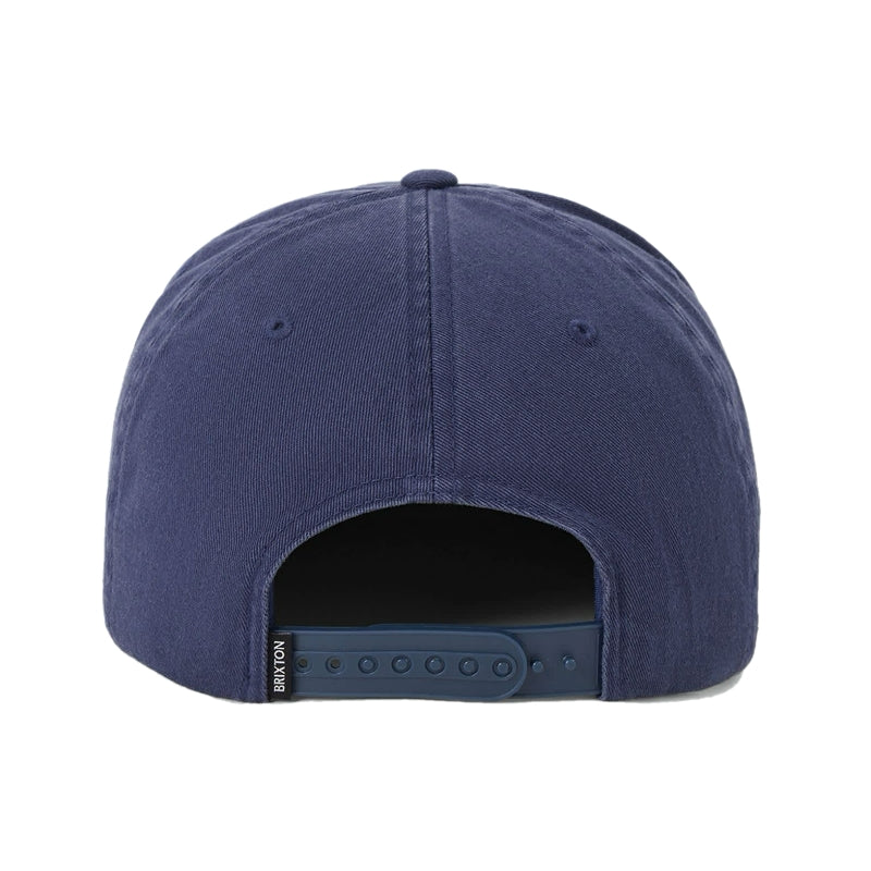 BRIXTON キャップ TRADEMARK SNAPBACK CAP ネイビー 商品画像 背面