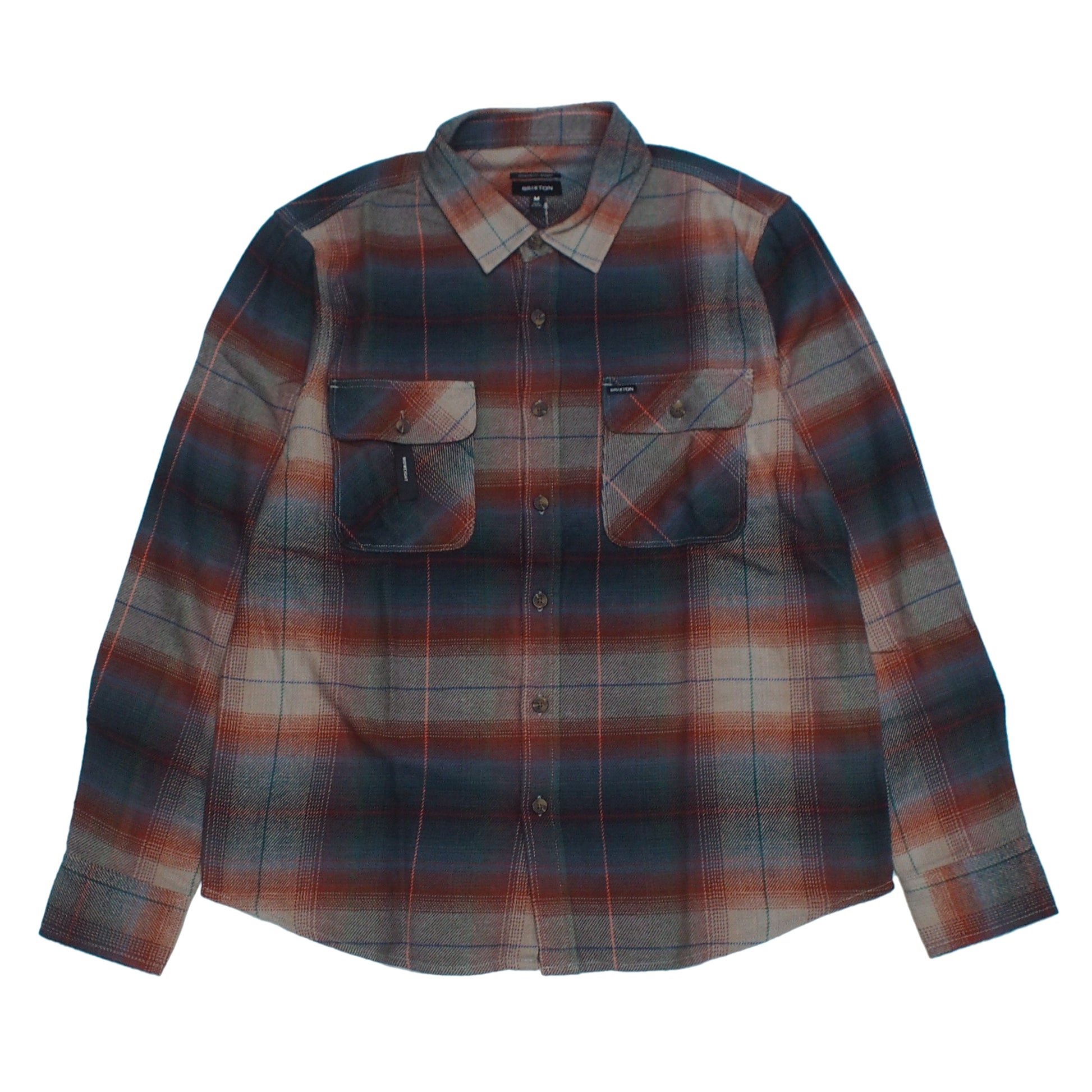 BRIXTON L/Sシャツ BOWERY L/S FLANNEL (Multi Shadow) 商品画像 正面
