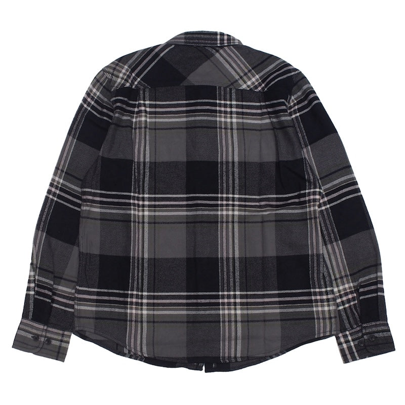 BRIXTON L/Sシャツ BOWERY L/S FLANNEL (Black / Multi) 商品画像 背面