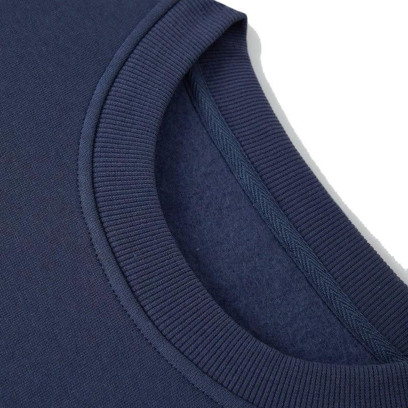 BRIXTON クルースウェット STRATON CREW (Washed Navy) 商品画像 首元