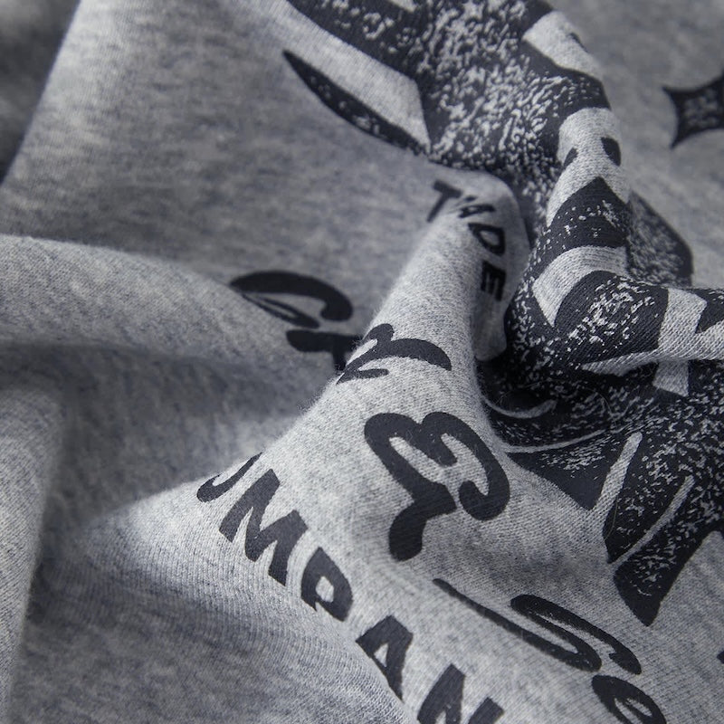BRIXTON パーカー EWING HOODIE (Heather Gray) 商品画像 バックプリント