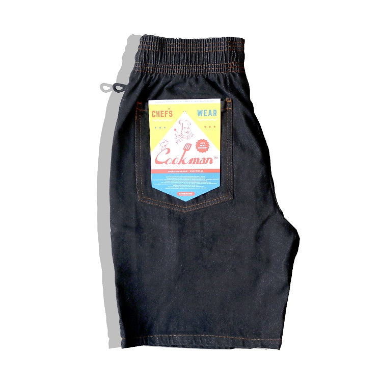 COOKMAN　ショーツ　"CHEF SHORT PANTS"　(Denim / Black)