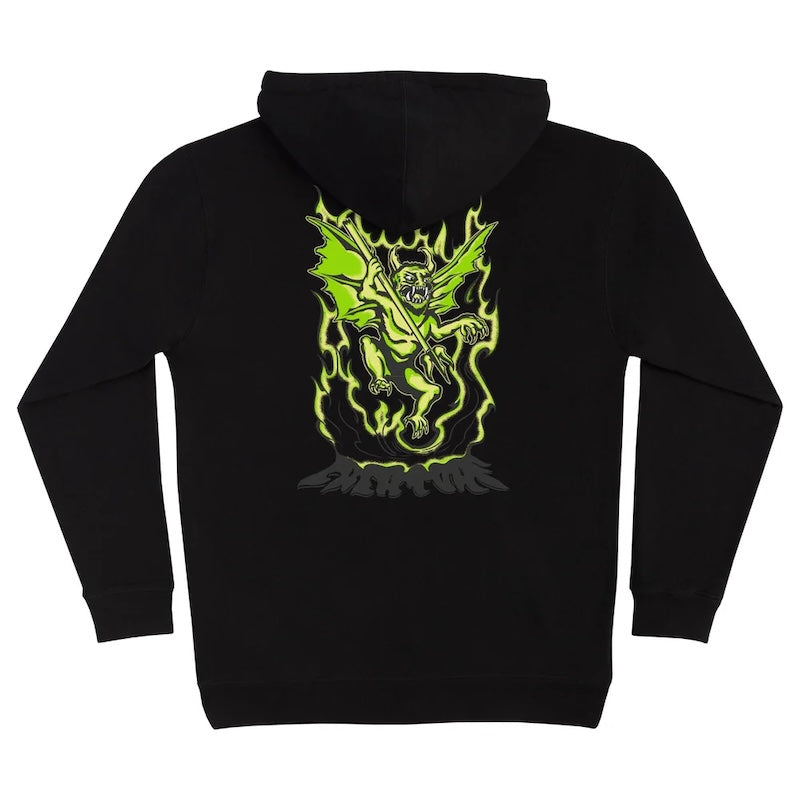 CREATURE　パーカー　"GHOUL PULLOVER HOODIE"　(Black)