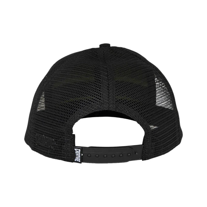 CREATURE メッシュキャップ HIGH COUNTRY MESH CAP ブラック/オフホワイト 商品画像 背面