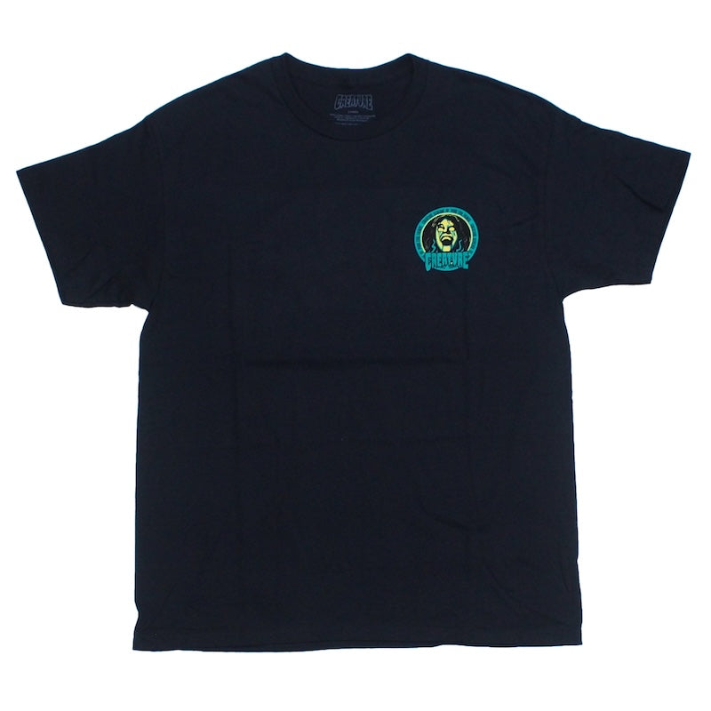 CREATURE Tシャツ POSSESSED TEE ブラック 商品画像 正面