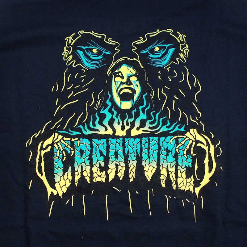 CREATURE Tシャツ POSSESSED TEE ブラック 商品画像 バックプリント