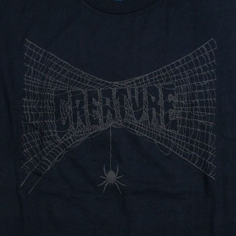 CREATURE Tシャツ WEB 2 RELIC TEE ブラック 商品画像 フロントプリント