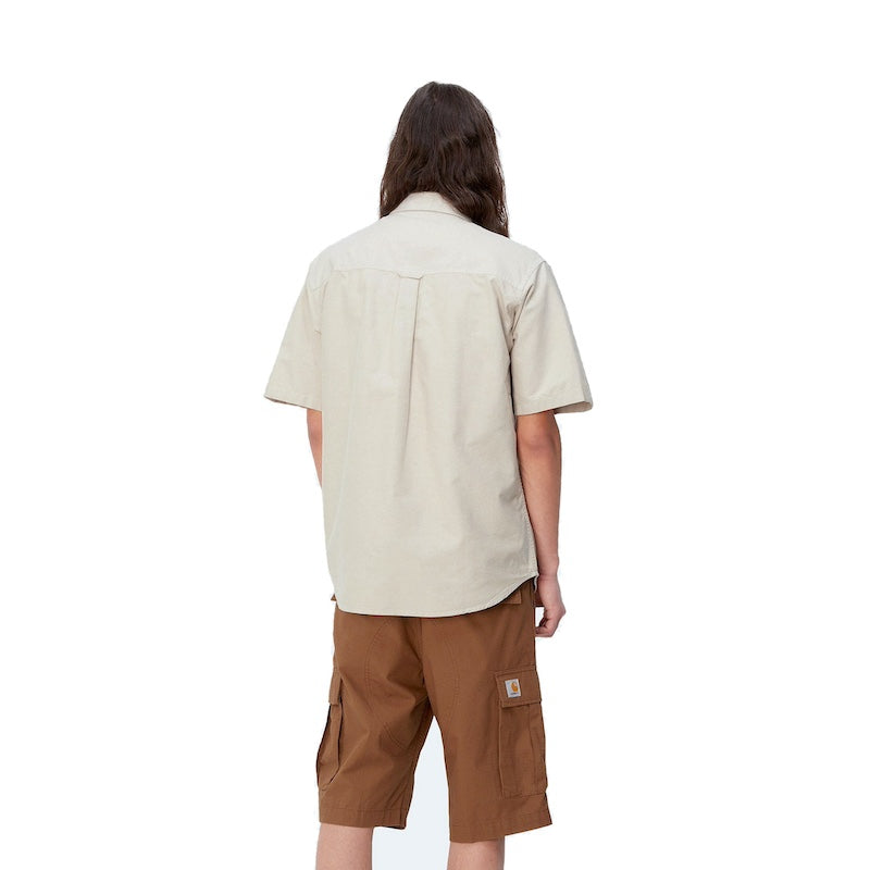 Carhartt WIP　S/Sシャツ　"S/S BRAXTON SHIRT"　(Agate / Wax)