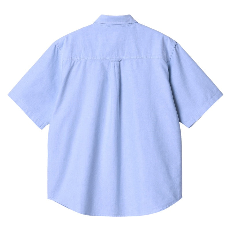 Carhartt WIP　S/Sシャツ　"S/S BRAXTON SHIRT"　(Bleach / Wax)
