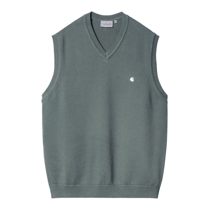 ★30%OFF★ Carhartt WIP　ニットベスト　"MADISON VEST SWEATER"　(Park / Wax)