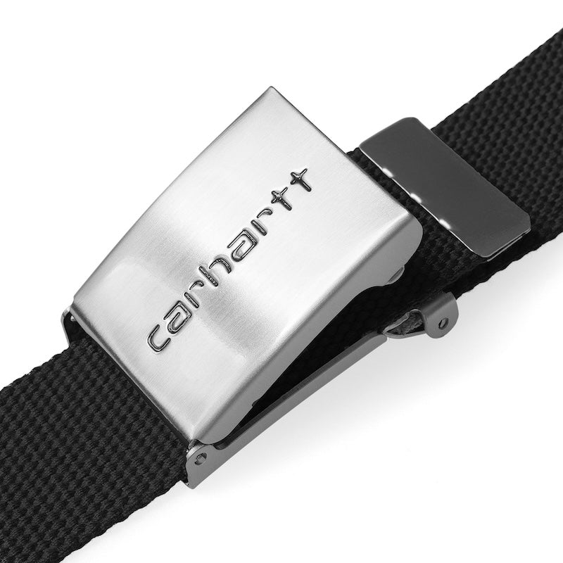 Carhartt WIP　ベルト　"CLIP BELT CHROME"　(Black)