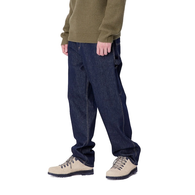 Carhartt WIP　デニムパンツ　"SINGLE KNEE PANT"　(Blue rinsed)