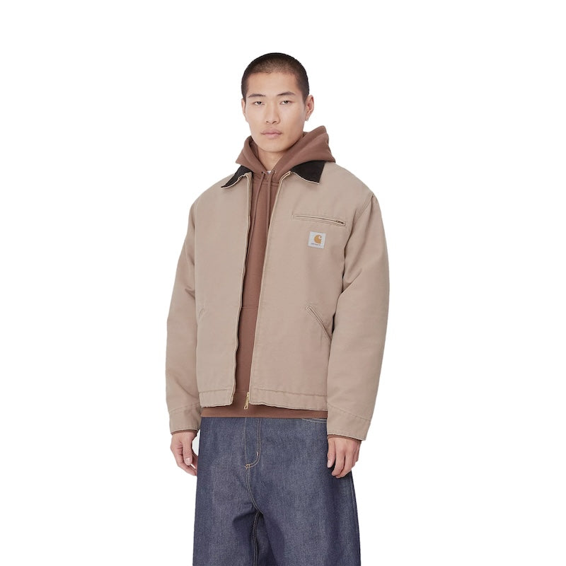 Carhartt WIP デトロイト ジャケット OG DETROIT JACKET ピーナッツ 着用画像 正面 前開き