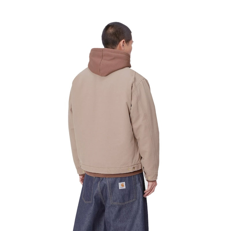 Carhartt WIP デトロイト ジャケット OG DETROIT JACKET ピーナッツ 着用画像 背面
