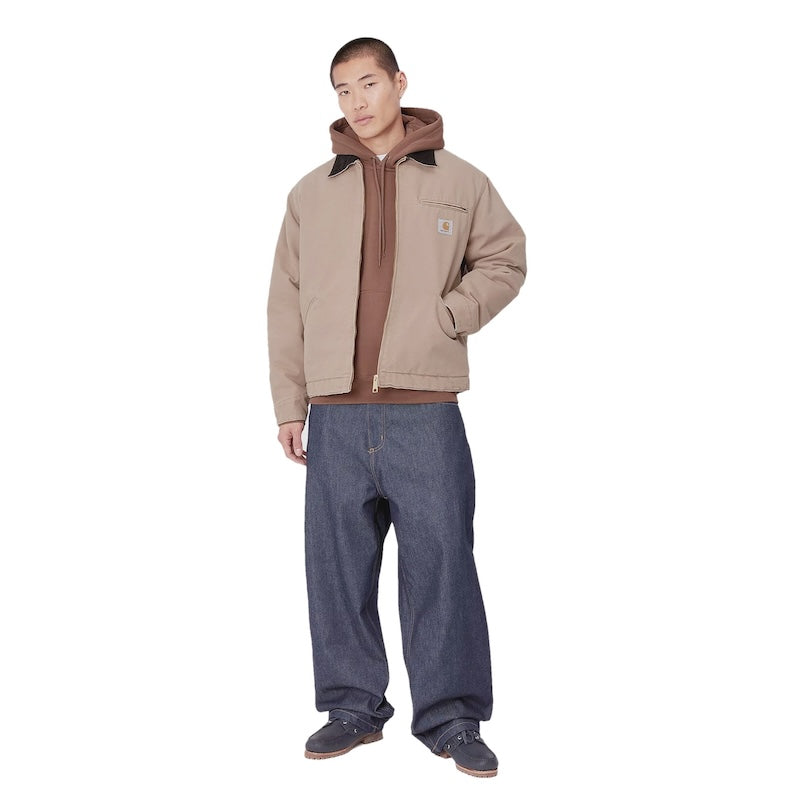 Carhartt WIP デトロイト ジャケット OG DETROIT JACKET ピーナッツ 着用画像 正面 全身