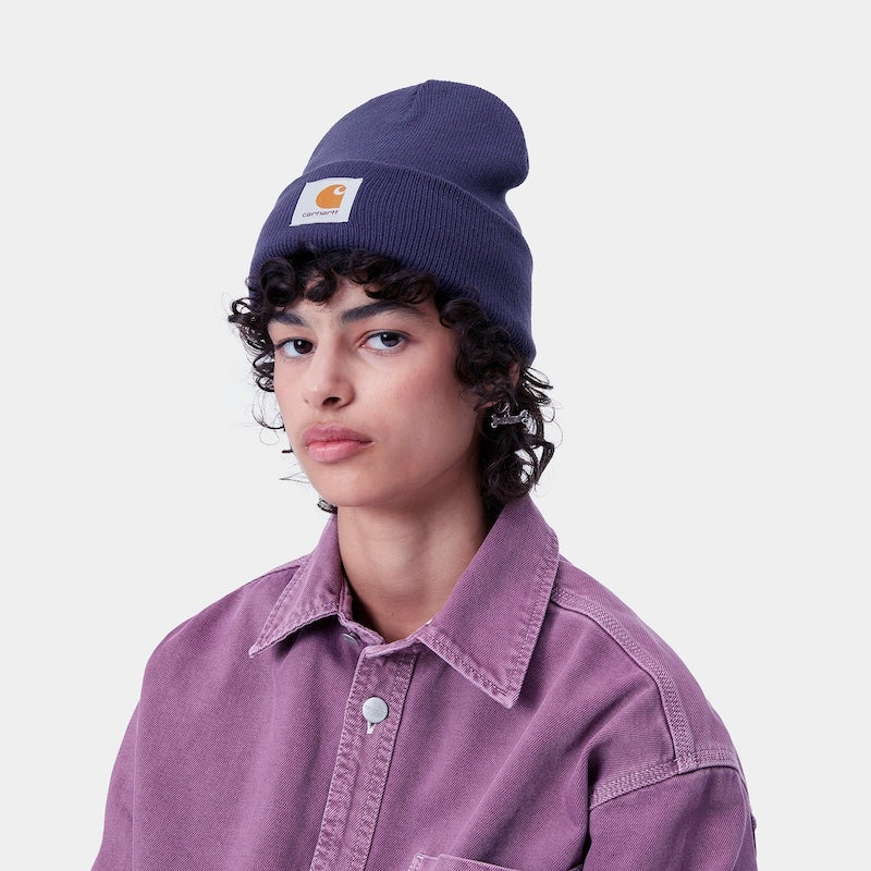 Carhartt WIP　ビーニー　"SHORT WATCH HAT"　(Aura)