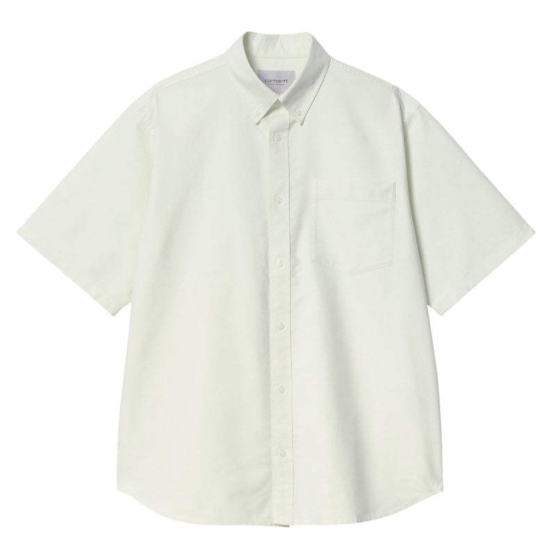 Carhartt WIP S/Sシャツ S/S BRAXTON SHIRT エアー・グリーン 商品画像 正面
