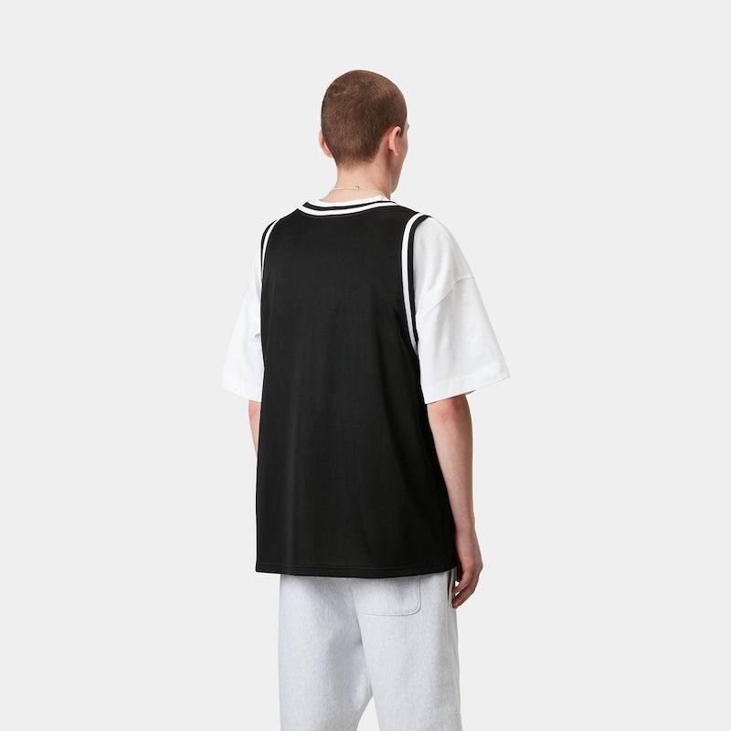 Carhartt WIP タンクトップ WIN LOCK A-SHIRT ブラック 着用画像 背面